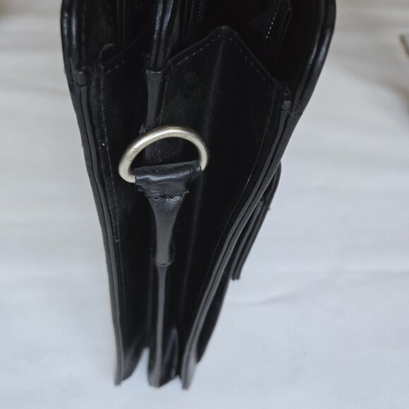 Bugatti Black Leather Briefcase - Picture 12 of 16